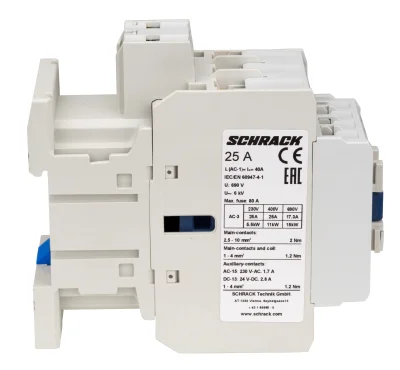 Контактор  3-пол, 11kBт/25А/1НО+1НЗ/230В перем.ток
