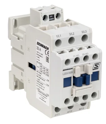Contactor 3-pole, CUBICO Classic, 15kW, 32A, 1NO+1NC, 24VAC