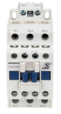 Contactor 3-pole, CUBICO Classic, 15kW, 32A, 1NO+1NC, 24VAC