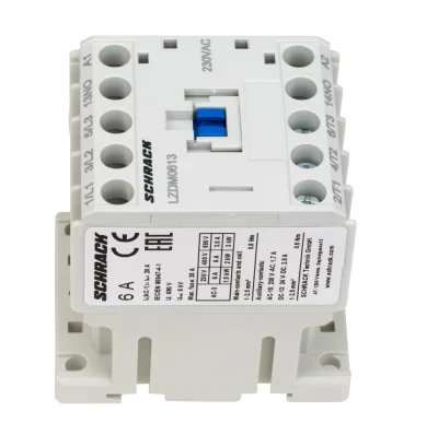 Контактор CUBICO Mini 2.2кВт/AC3/6А/1NO катушка 230VAC