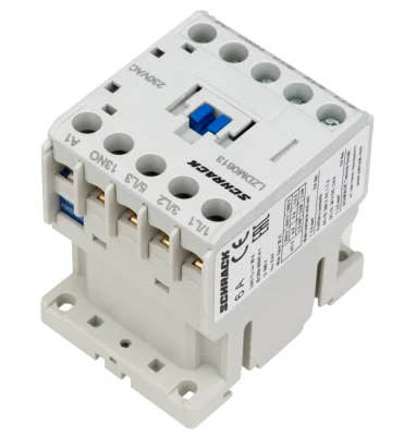 Контактор CUBICO Mini 2.2кВт/AC3/6А/1NO катушка 230VAC