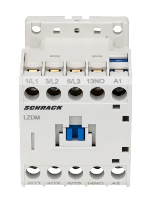 Контактор CUBICO Mini 2.2кВт/AC3/6A/1NC катушка 24VAC