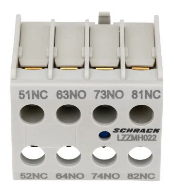 Вспомогательный контакт 2НО+2НЗ, фронтальный CUBICO Mini