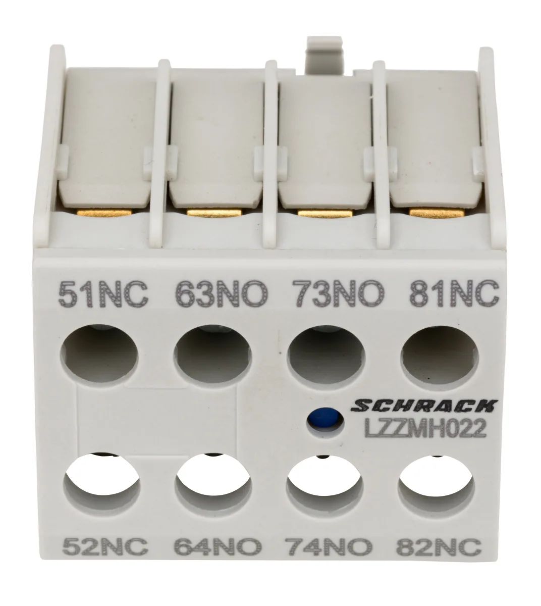 Вспомогательный контакт 2НО+2НЗ, фронтальный CUBICO Mini