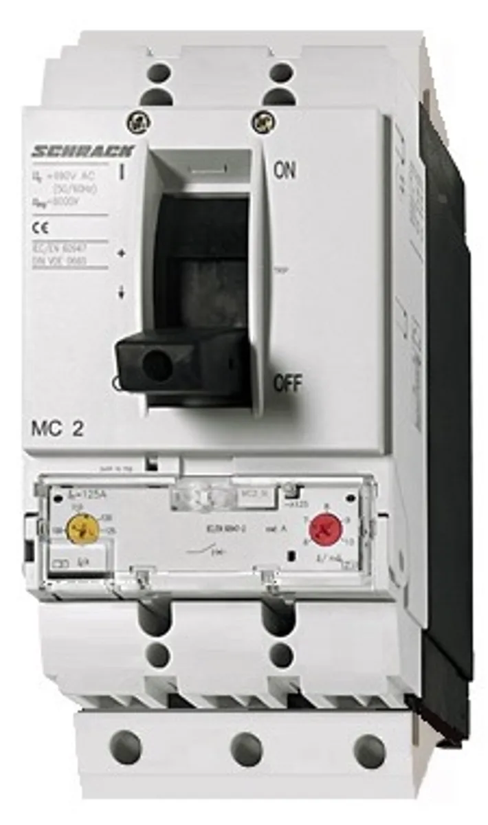 Автоматический выключатель, 3-пол, 25кА, 160А, тип А, plug in type