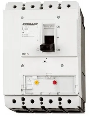 Автоматический выключатель, 4-пол, 50кА, 400А, тип А