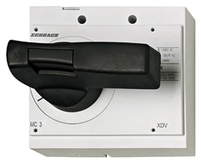 Ручка для MC3 с блокировкой,  черный/серый