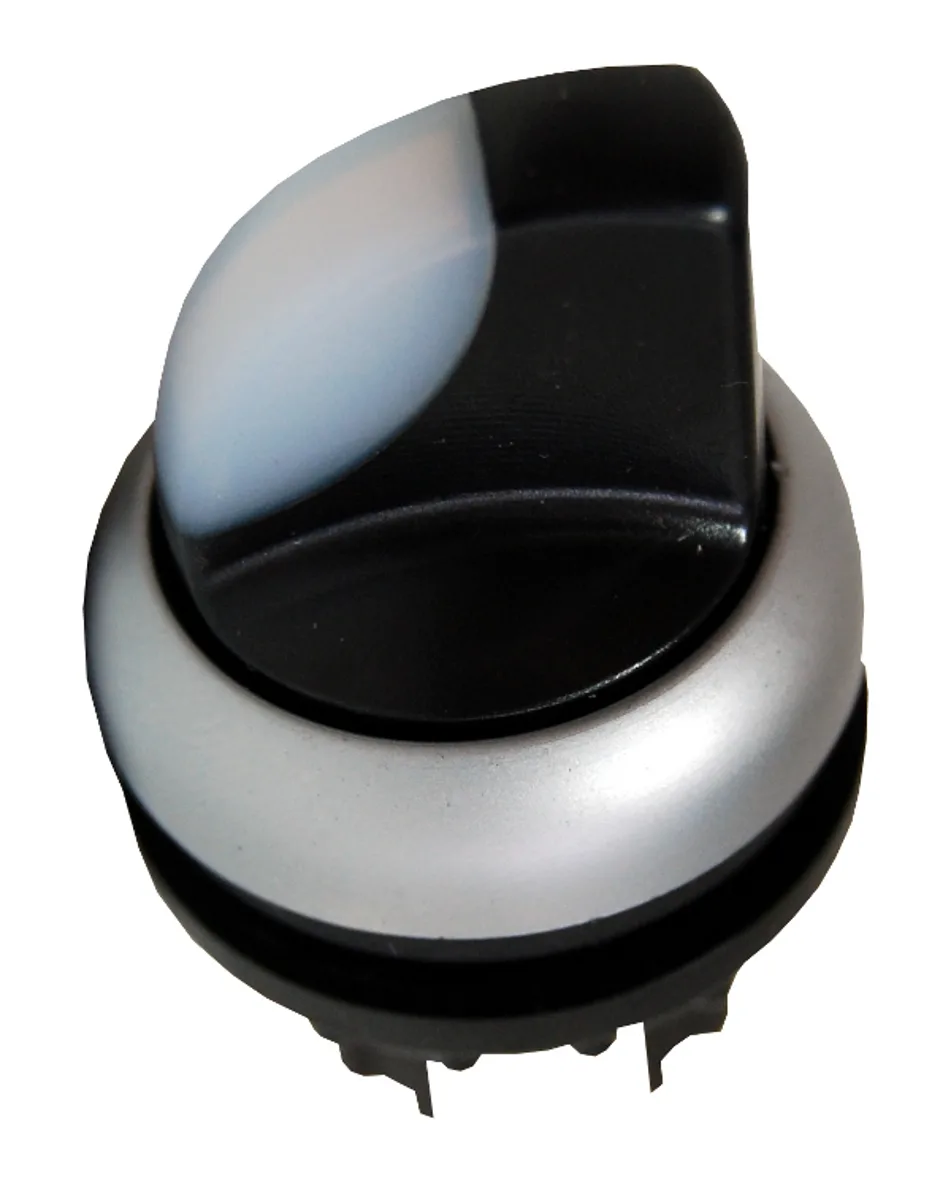 Головка переключателя с белой подсвет, 3-х поз, без фиксации