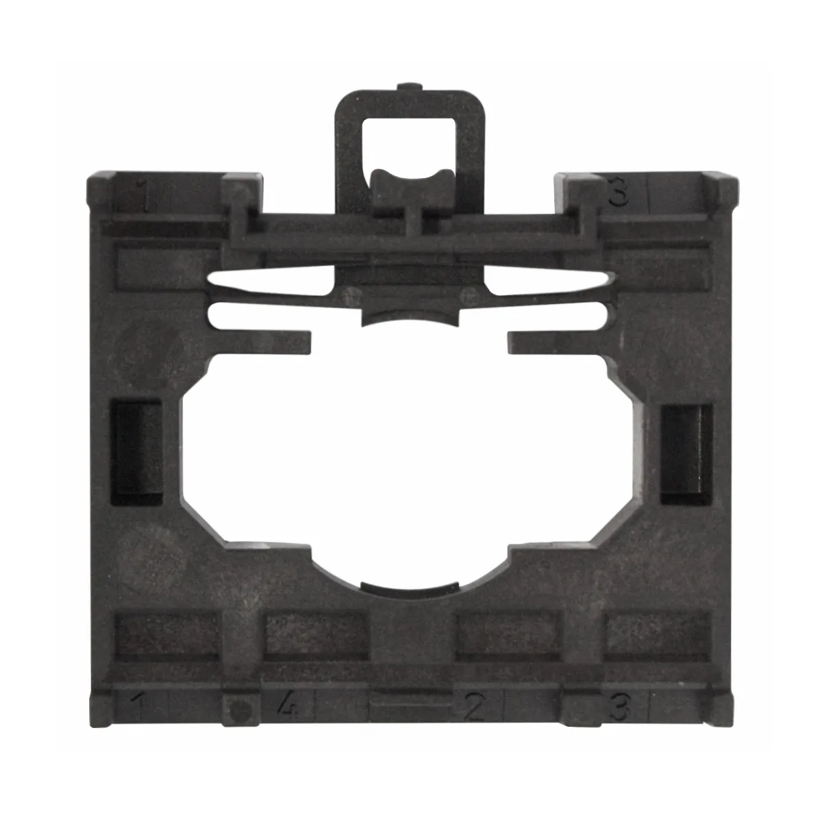 Крепежный адаптер, монтаж спереди, для 4-х конт. элементов