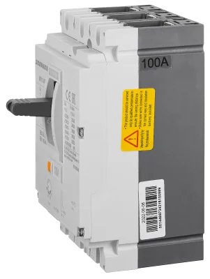 Автоматический выключатель 100А/3 36кА, типа A, серия MX