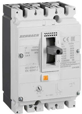 Автоматический выключатель 80А/3 36кА, типа A, серия MX