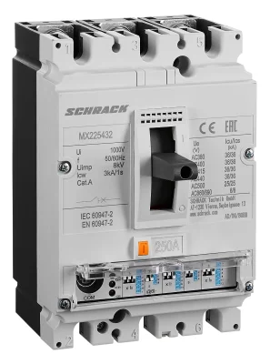 Автоматический выключатель 250А/3 50кА, типа EN, серия MX / MX225432--