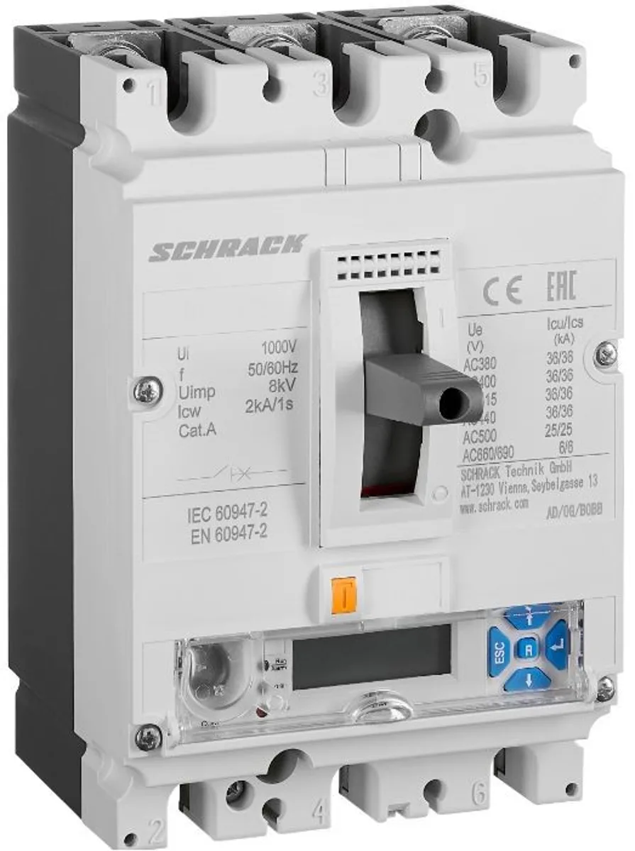 Автоматический выключатель 32А/3 36кА, типа EM, серия MX2