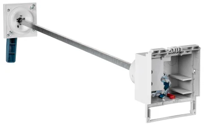 Поворотная ручка с удлинительной осью, для MX2 с электронным расцепителем