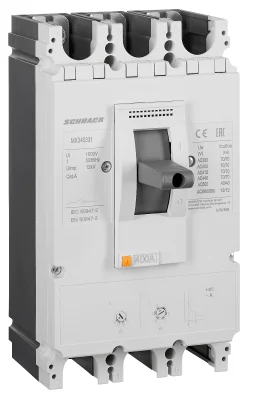 Автоматический выключатель 400А/3, 70кА, тип А, MX3