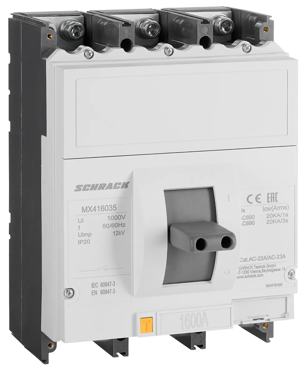 Выключатель-разъединитель 1600А/3, MX4 