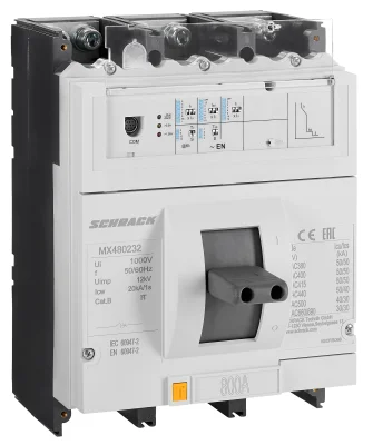 Автоматический выключатель 800А/3 50кА, типа EN, серия MX