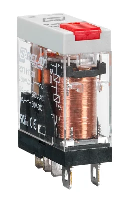 Реле RXT, катушка 230В перем. тока, 1 п.к. 10А, LED