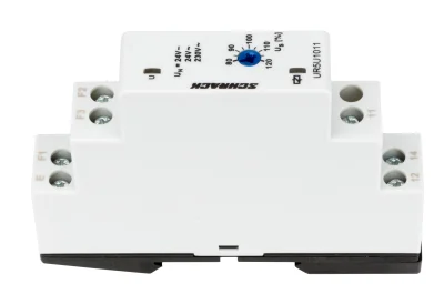 Реле контроля напряжения 1 фазное, 24VAC/DC, 230VAC, 1CO/5A