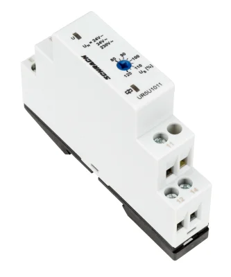 Реле контроля напряжения 1 фазное, 24VAC/DC, 230VAC, 1CO/5A