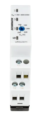 Реле контроля напряжения, 3 фазное, 160-240V