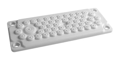 Gland Plate for WSTVBF, 50 Inlets, IP65