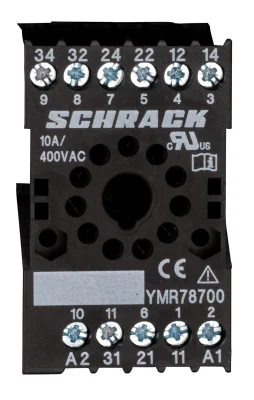 Цоколь 11-пол, 10А, для реле MT3