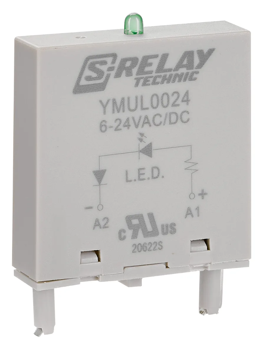 Модуль LED 6-24VAC/DC зеленый, YMU