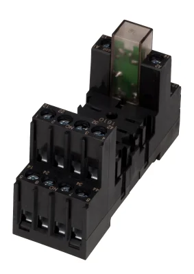 Цоколь с модулем защитного диода, 14-пол, 6А, для реле PT5-----