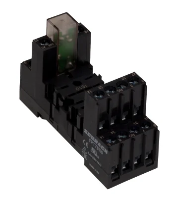 Цоколь с модулем защитного диода, 14-пол, 6А, для реле PT5-----