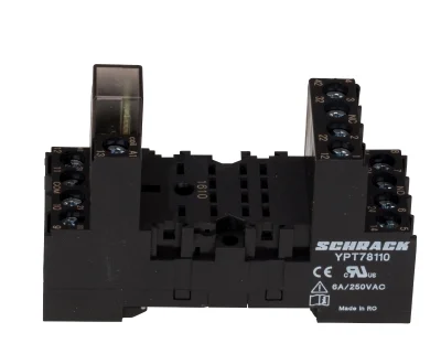 Цоколь с модулем защитного диода, 14-пол, 6А, для реле PT5-----