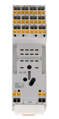 Цоколь 14-пол, 8А, для реле RS/PT5, пружинный зажим