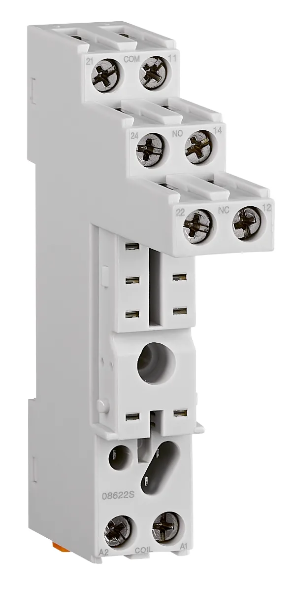 Цоколь YRTS для реле XT/RT2/RT3/RT4, логическая компоновка