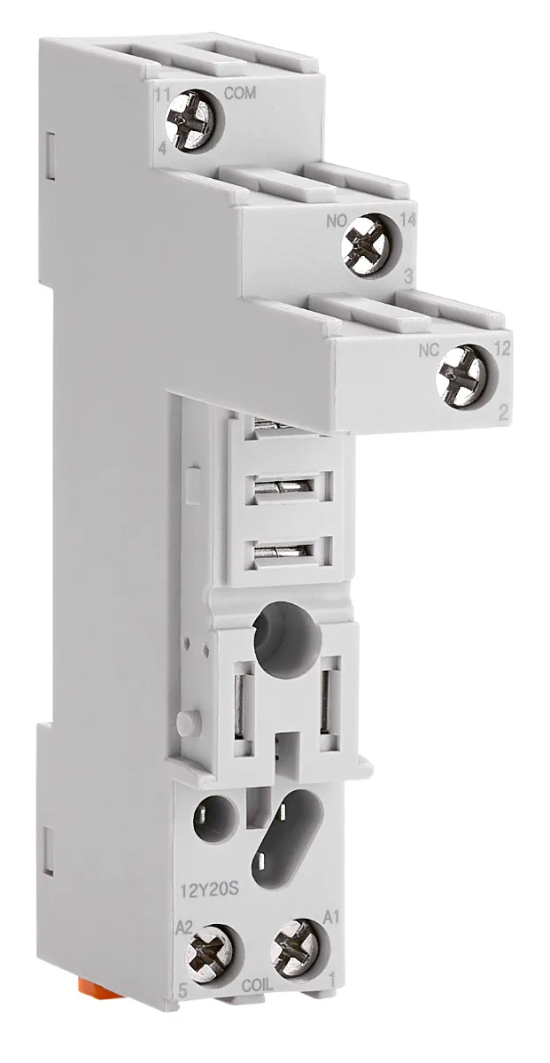 Цоколь 16А, для реле RXT1, логическая компоновка