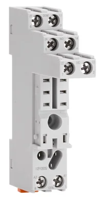 Цоколь 2-пол, 10А, для реле RXT, логическая компоновка